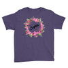 Floral Baby Name Youth Tee