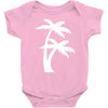palm tree sticker vinyl decal tropical island beach ocean wall car win Baby Onesie