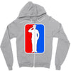 bestaande uit militair Zipper Hoodie