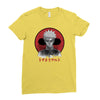 red sun uzumak Ladies Fitted T-Shirt