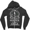 Golfer Uncle Zipper Hoodie