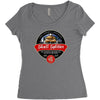 skull splitter beer label ideal birthday present or gift Women's Triblend Scoop T-shirt