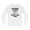 throat punch i win Long Sleeve Shirts