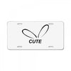 cute License Plate