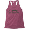 mustache Racerback Tank