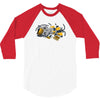 friendly kitty 3/4 Sleeve Shirt