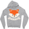 Oh For Fox Sake Zipper Hoodie
