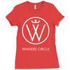 the game winners circle logo Ladies Fitted T-Shirt