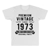 Premium Vintage Since 1973 Limited Edition Original Parts All Over Men's T-shirt