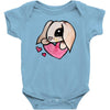 cute lop eared rabbit Baby Bodysuit
