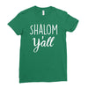 shalom y'all Ladies Fitted T-Shirt
