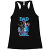dad of the birthday girl Racerback Tank
