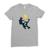 Night Think Ladies Fitted T-Shirt