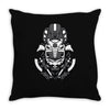 samurai black ranger Throw Pillow