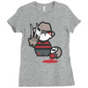 killer anime meme Ladies Fitted T-Shirt