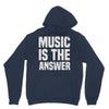 music is the answer Hoodie