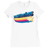 public service announcement Ladies Fitted T-Shirt