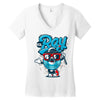mr.blu ray Women's V-Neck T-Shirt