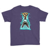 pizza shark graphic Youth Tee