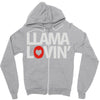 llama lovin' lover Zipper Hoodie