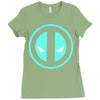 deadpool Ladies Fitted T-Shirt