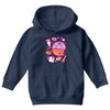 donut ghost baking Youth Hoodie