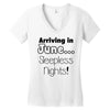 new daddy to be Women's V-Neck T-Shirt