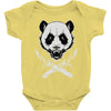 black metal panda Baby Onesie