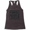 power to the people Racerback Tank