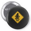 big foot xing big foot crossing sasquatch Pin-back button