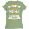 Super Cool Mother Of A Freaking Awesome Granddaughter Ladies Fitted T-Shirt
