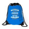 Super Cool Grandson Of A Freaking Awesome Pop Pop Drawstring Bags