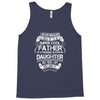 Super Cool Father Of A Freaking Awesome Daughter Tank Top
