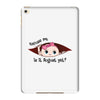 August Peeking Out Baby Girl iPad Mini 4