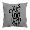 purr purr Throw Pillow