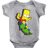 skater bart Baby Bodysuit