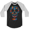 loco coco skul 3/4 Sleeve Shirt