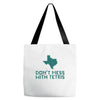 don't mess with tetris Tote Bags