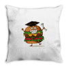 pass the nutrition test Throw Pillow
