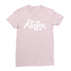 vegan 100% Ladies Fitted T-Shirt