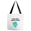 little miss smarty pants Tote Bags