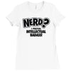 nerd Ladies Fitted T-Shirt