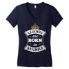 Legends Are Born In November Women's V-Neck T-Shirt