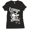 catwoman meow comic funny Ladies Fitted T-Shirt