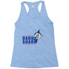 Daddy Shark Racerback Tank