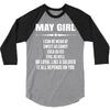 Super May Girl 3/4 Sleeve Shirt