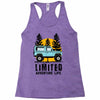 limited adventure life Racerback Tank