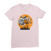 happy halloween 1 Ladies Fitted T-Shirt