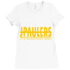 jake paulers yellow Ladies Fitted T-Shirt