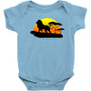 Mufasa and Simba Lion King Baby Bodysuit